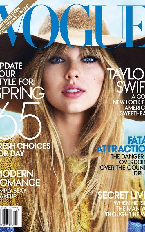 Taylor Swift is a Vogue Vixen February 2012 Issue-3