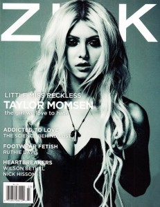 Taylor Momsen Covers Zink March 2012-1