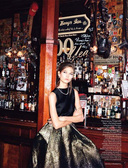 Karlie Kloss Photo-Shoot for British Vogue May 2012-4