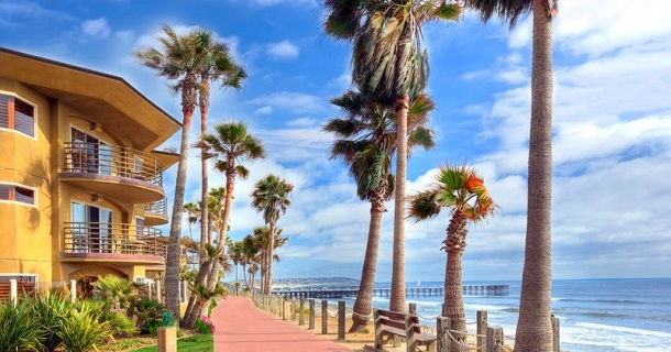 The Pacific Terrace Hotel, Sun, Sand, and San Diego!